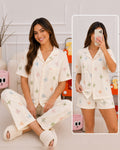 Pijama 3 piezas para mujer